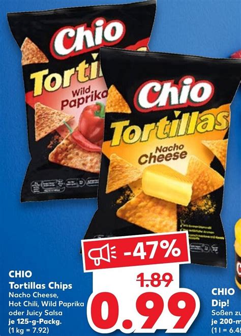 Chio Tortillas Chips 125 G Packg Angebot Bei Kaufland