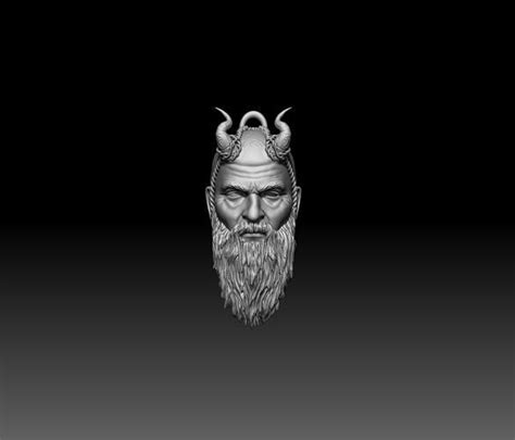 Mimir God Of War FANART free 3D model 3D printable | CGTrader