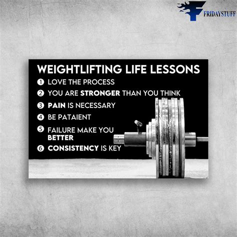 Weightlifting Life Lessons - Love The Process, You Are Stronger Than