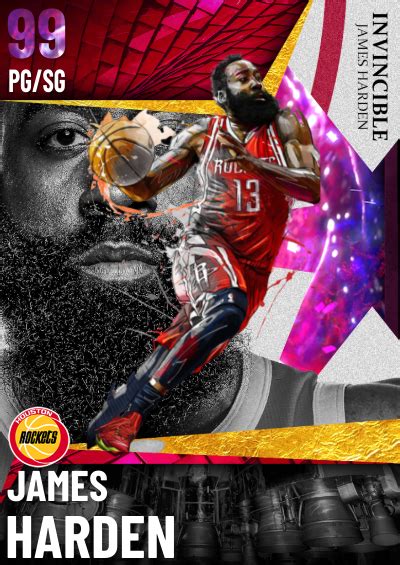 NBA 2K21 2KDB Custom Card James Harden