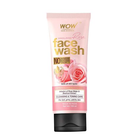 Wow Skin Science Himalayan Rose Face Wash Ml