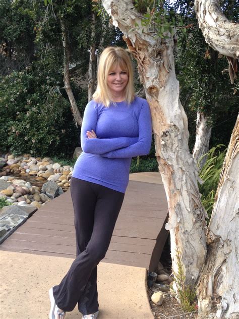 Cheryl Tiegs took some time from a busy schedule to rejuvenate at the