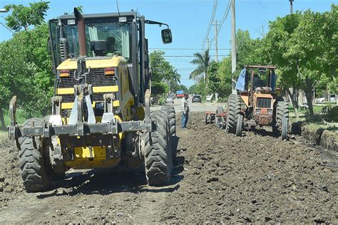 El Municipio Acent A Tareas De Mejoramiento De Arterias En Diversos