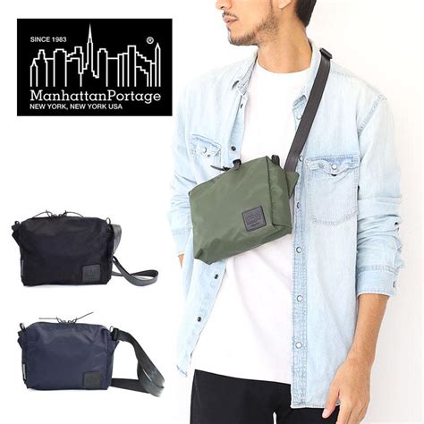 マンハッタンポーテージ ブラックレーベル ショルダーバッグ Manhattan Portage Black Label WOOSTER