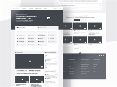 High Fidelity Ux Wireframes For Web Homepage Wireframe Website