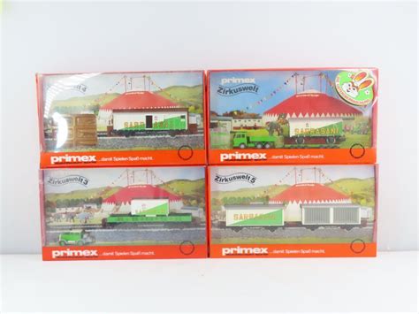 Primex H Model Train Freight Wagon Set