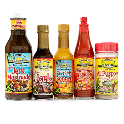 Caribbean Sunshine Sauce Variety E Value Pack First World Imports