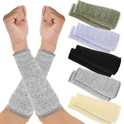 Satinior Pairs Cut Burn Resistant Sleeves Arm Protection Sleeves