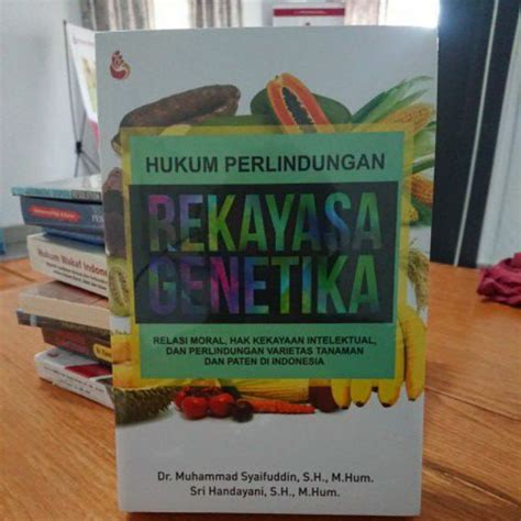 Jual Buku Hukum Perlindungan Rekayasa Genetika Shopee Indonesia