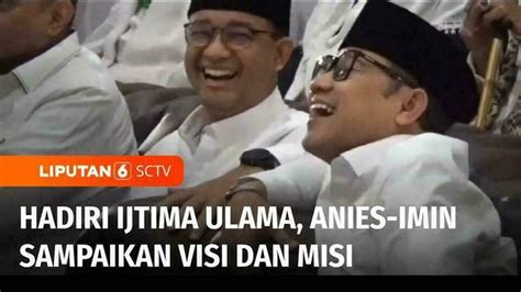 VIDEO Pasangan Anies Cak Imin Paparkan Visi Dan Misi Dalam Undangan