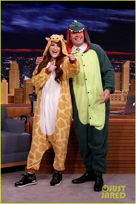 Meghan Trainor & Jimmy Fallon Rock Onesies on 'The Tonight Show ...