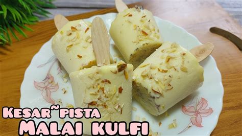 Kesar Pista Malai Kulfi Recipe Homemade Malai Kulfi Recipe Summer