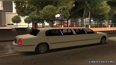 Download Limousine Lincoln Town Car Lowpoly For Gta San Andreas