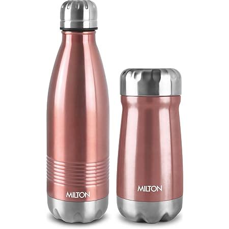 Milton Vertex Steel Thermosteel Hot Or Cold Water Bottle With