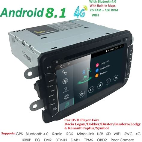 For Renault Dokker Dacia Duster Logan Sandero With Autoradio Gps