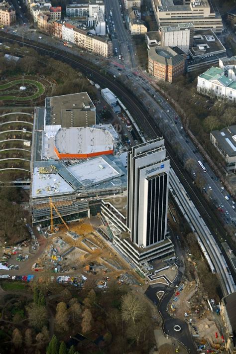 Hamburg Von Oben Sanierungs Baustelle Des Congress Center Am