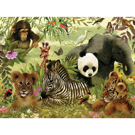 Jungle 100 Large Piece Jigsaw Puzzle | Spilsbury