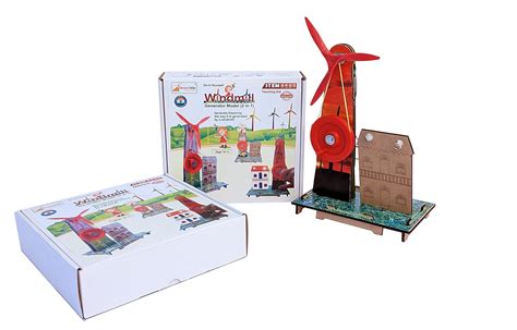 Buy Stepstodo Wind Turbine Science Kit Windmill Making Kit For