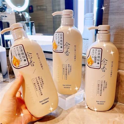 Shampoo Sakura Jepang Original Shampo Penumbuh Rambut Shampo Rambut