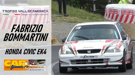 Trofeo Vallecamonica 2023 Fabrizio Bommartini Honda Civic Ek4