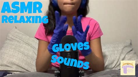 Asmr Relaxing Gloves Sounds Special Request Youtube