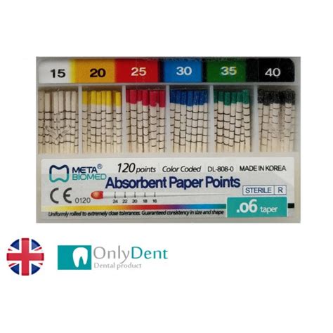 Meta Biomed Absorbent Paper Points