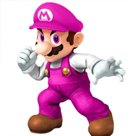 Pink Mario by Thred0 on DeviantArt