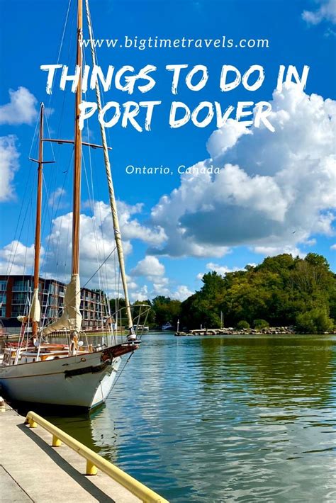 Boat In Port Dover Harbour