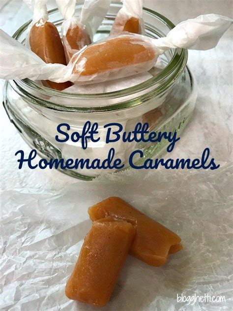 Soft Buttery Homemade Caramels Are Made With Simple Ingredients Like