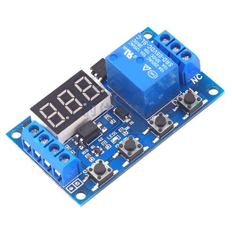 New 6 30v 1 Channel Relay Module Switch Trigger Time Delay Circuit