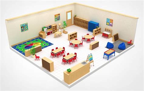 Complete Classrooms Lakeshore® Learning Materials Preschool Room Layout Classroom Design