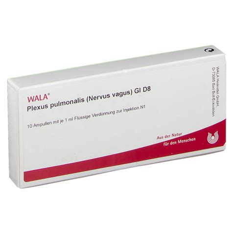 Plexus Pulmonalis Nervus Vagus Gl D Fiale X Ml Erbofarma