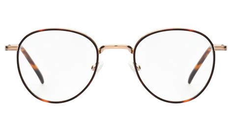 Lunettes De Vue Signature Krys Com2011 332 Ecaille Fonce Ronde Krys