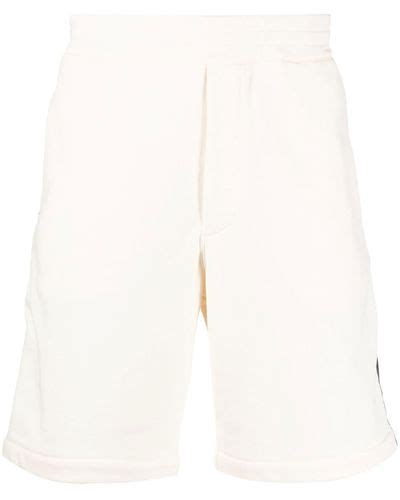 Natural Alexander McQueen Shorts For Men Lyst