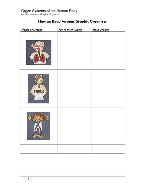 Body Systems BrainPOP Worksheets Library