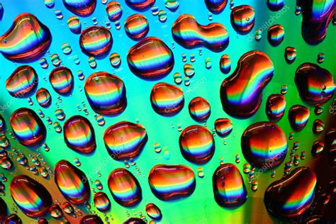 Colored water drops — Stock Photo © yellow2j #5242633