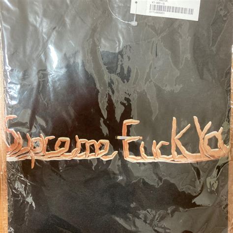 Supreme Supreme Fuck You Tee M By Kentetsu