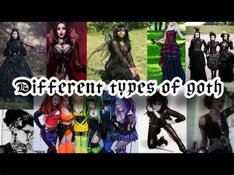 Different Goth Types Goth Makeup Grunge Makeup Medium