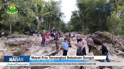 Mayat Pria Tersangkut Bebatuan Sungai YouTube