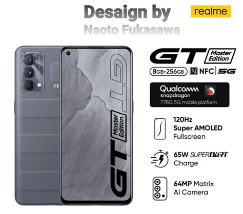 Jual Realme GT Master Edition (5G-NFC) (8 GB/256 GB) (Super Amoled ...