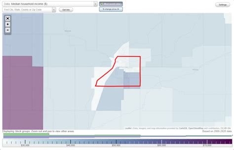 Atlantic Iowa Ia Income Map Earnings Map And Wages Data