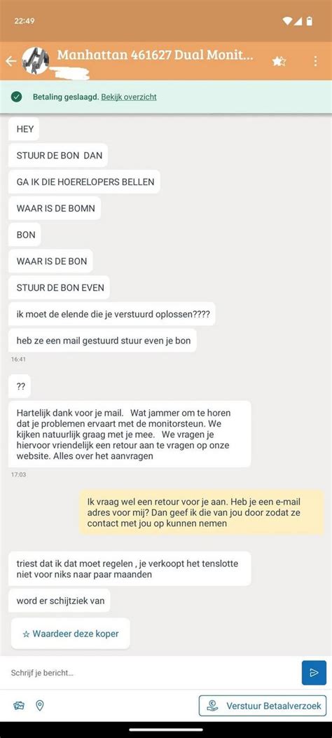 Man Koopt Een Standaard Voor Zijn Beeldscherm Op Marktplaats En Gaat