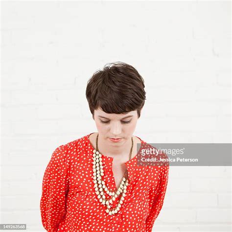 Looking Down Blouses Photos And Premium High Res Pictures Getty Images