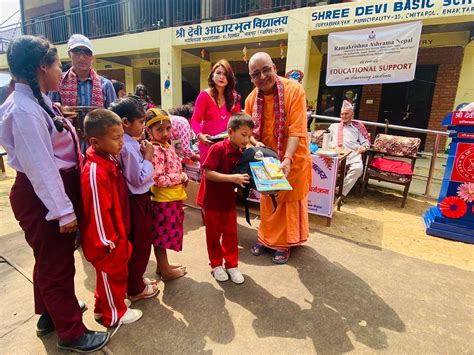 Distribution Of Educational Kits: Kathmandu, Nepal, June 2024 | Belur