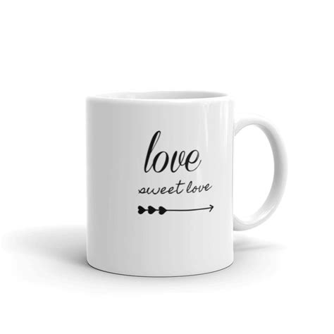 Inspirational Coffee Mug Love Coffee Mug Wedding Coffee Mug Etsy