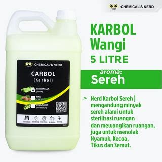 Jual Carbol Citronella Karbol Minyak Sereh Asli Pembersih Lantai