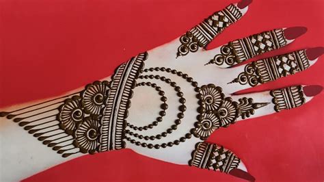 Mehndi Design For Back Hand New 2023 Eid Mehndi Design Latest