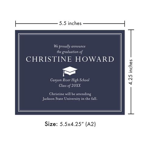 High School Graduation Invitations Wording Examples Graduation