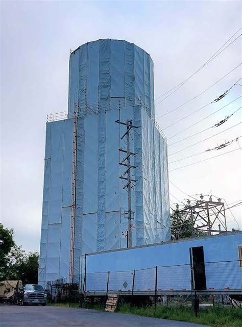 Work Continues On Chesterville Water Tower The North Dundas Times