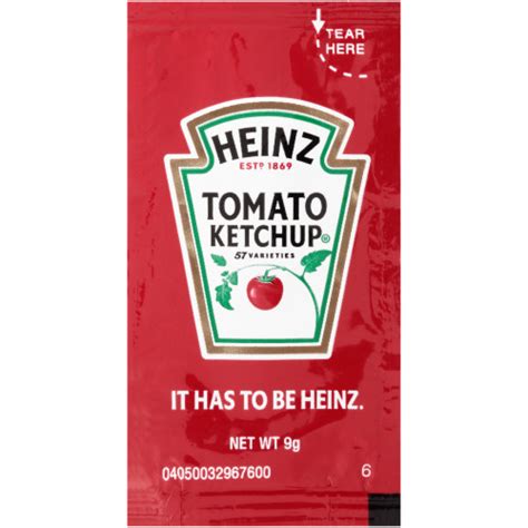 Heinz Ketchup Packets 1000ct – Canteen of Northern California